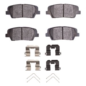 Genesis G70 Brake Pads - Rear - R1 Concepts - RNC Ceramic - `07-`22